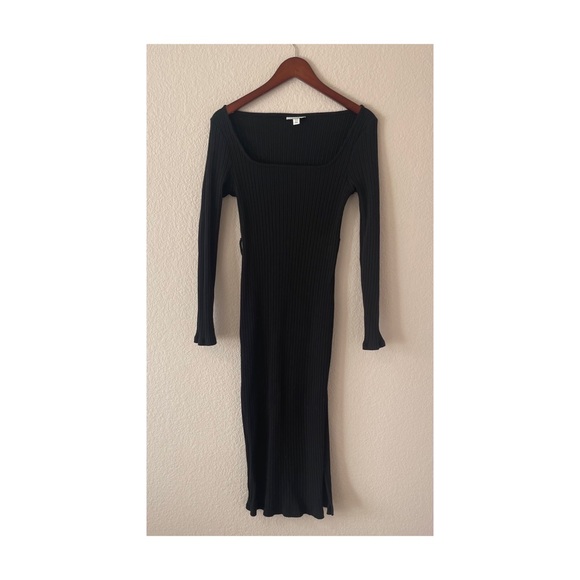 Top Shop Ribbed Midi Dress - Picture 6 of 9